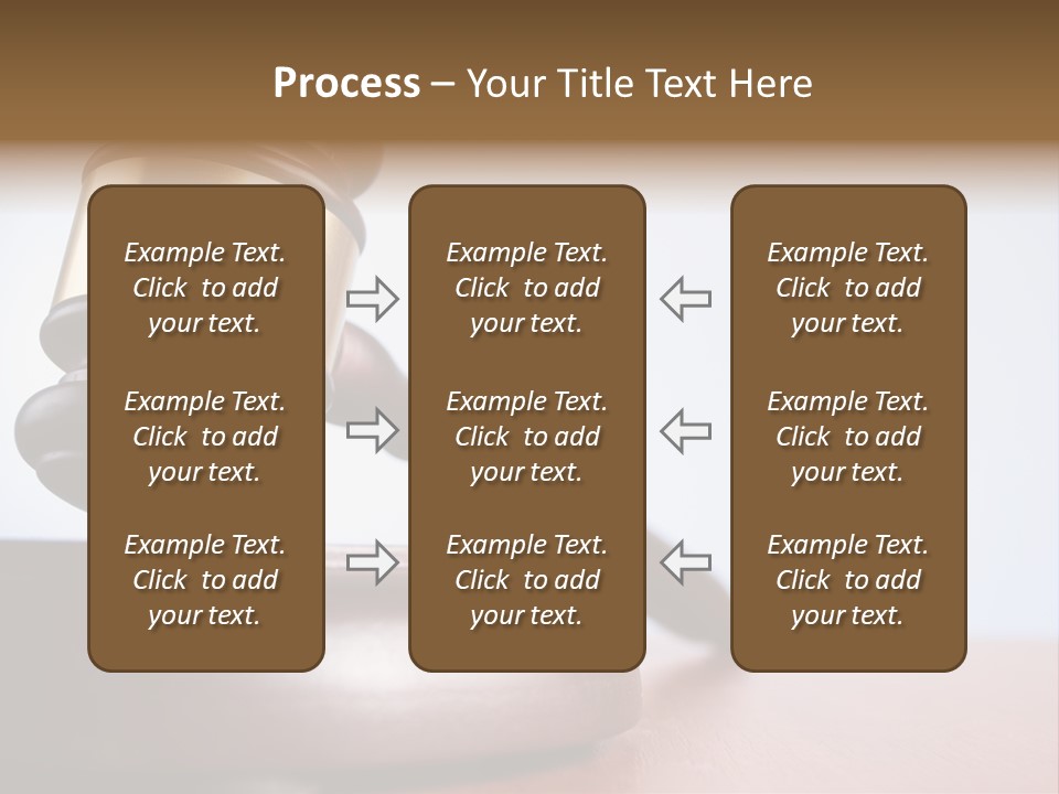 Truth Mallet Brass PowerPoint Template