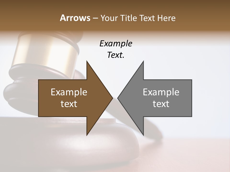 Truth Mallet Brass PowerPoint Template