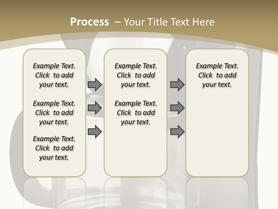A Black Coffee Maker On A White Background PowerPoint Template