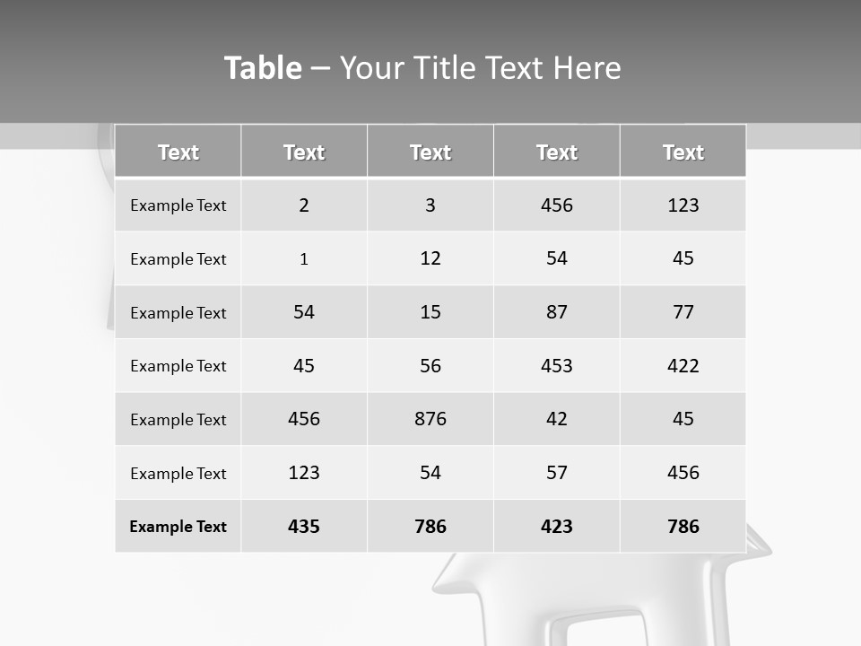 A House Key On A Key Chain With A House On It PowerPoint Template