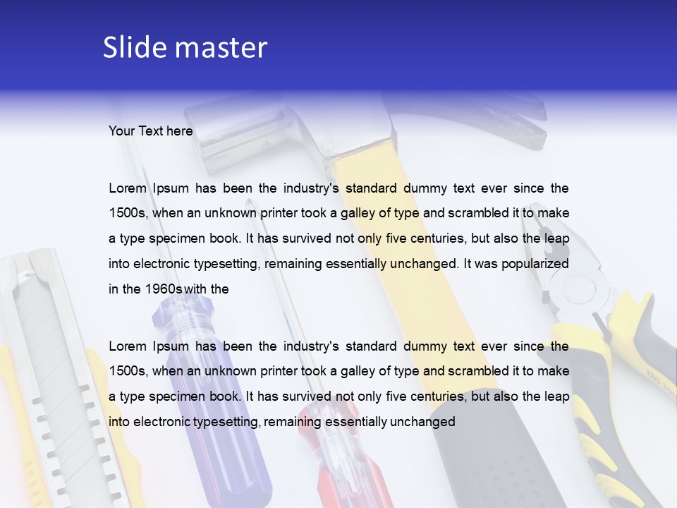 Arrow Cinema Now PowerPoint Template