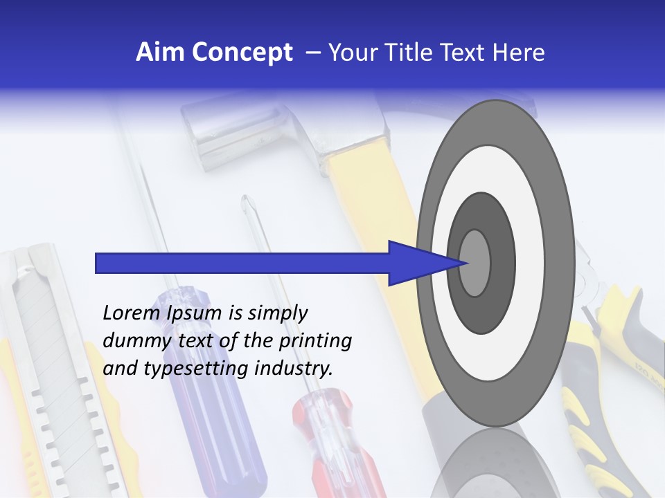 Arrow Cinema Now PowerPoint Template