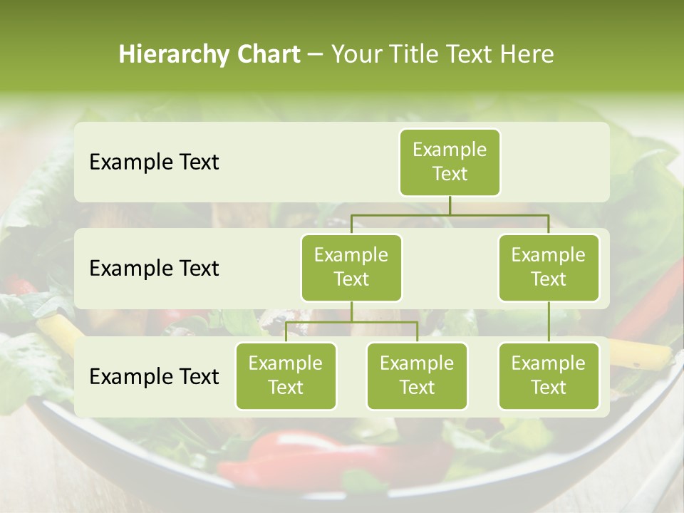 Red Vegetarian Snack PowerPoint Template