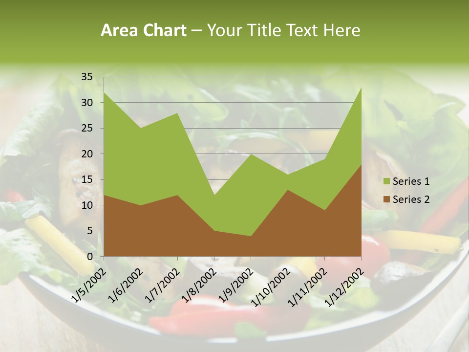 Red Vegetarian Snack PowerPoint Template