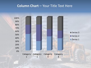 Eathmoving Machinery Vehicle PowerPoint Template