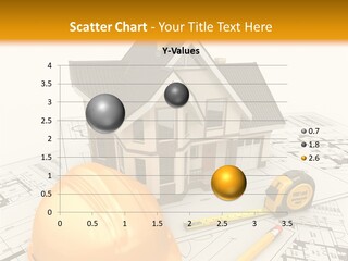 Measurement Built Facade PowerPoint Template