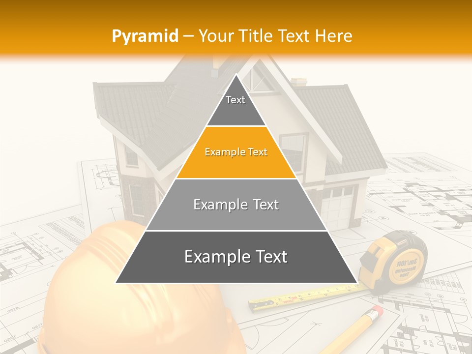 Measurement Built Facade PowerPoint Template