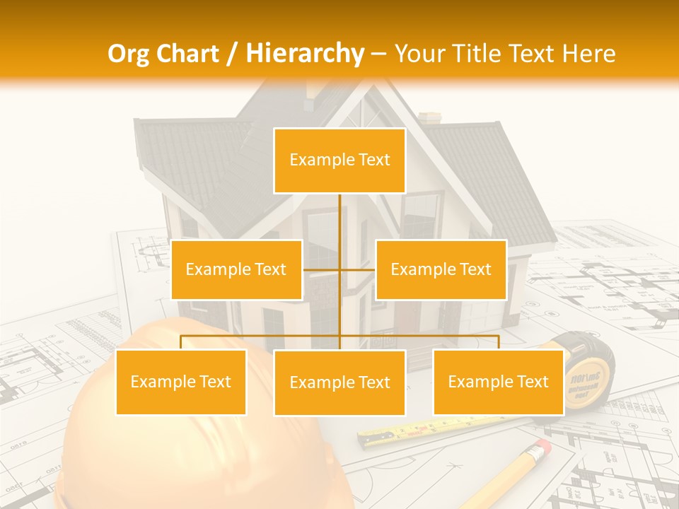 Measurement Built Facade PowerPoint Template
