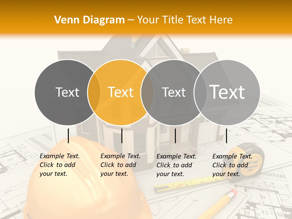 Measurement Built Facade PowerPoint Template