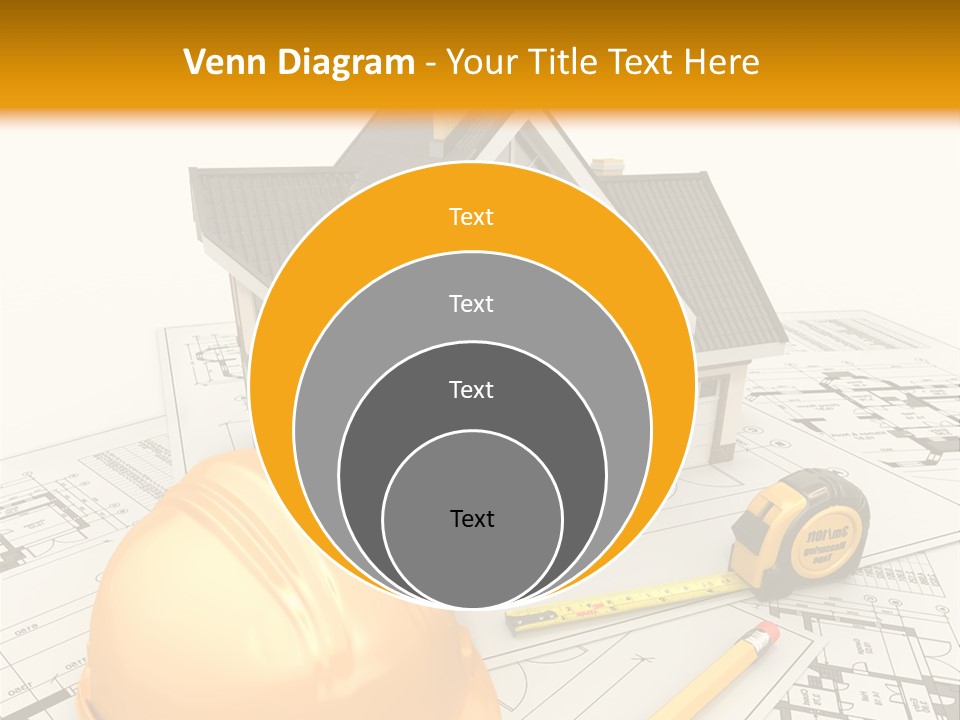 Measurement Built Facade PowerPoint Template