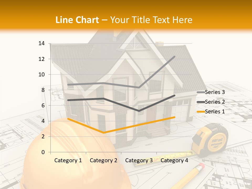 Measurement Built Facade PowerPoint Template