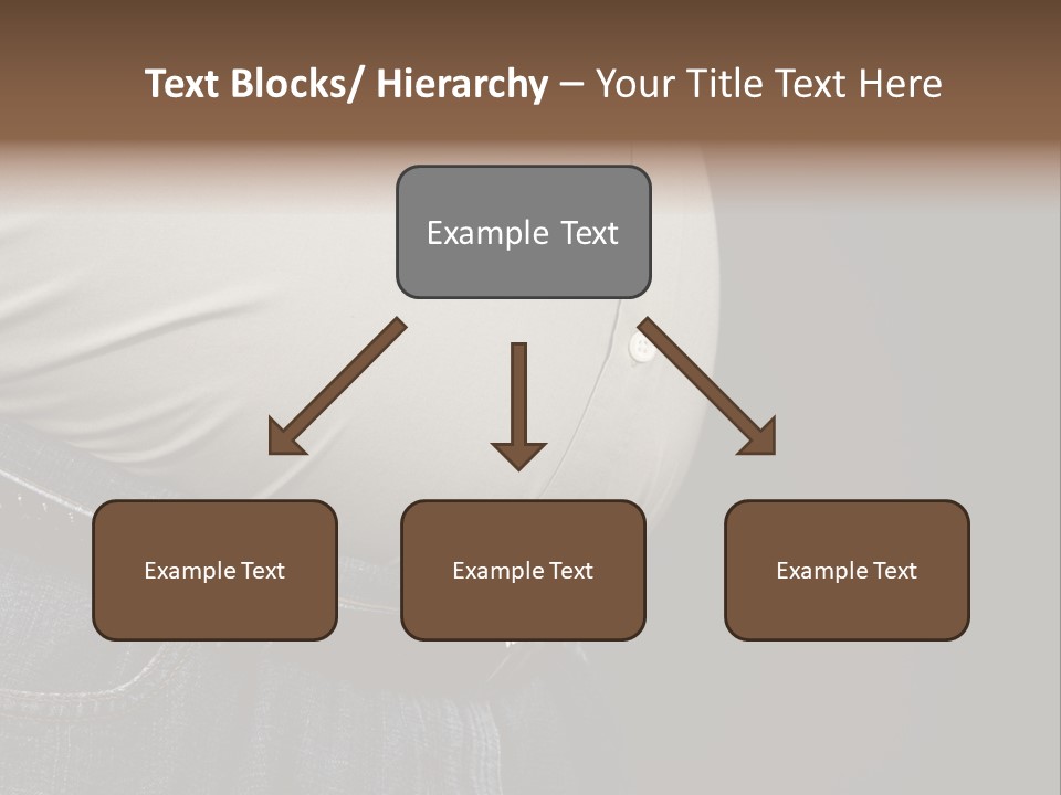 Obesity Abdomen Body PowerPoint Template