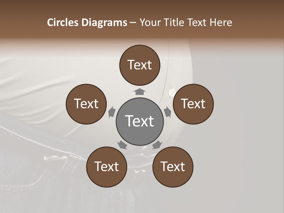 Obesity Abdomen Body PowerPoint Template