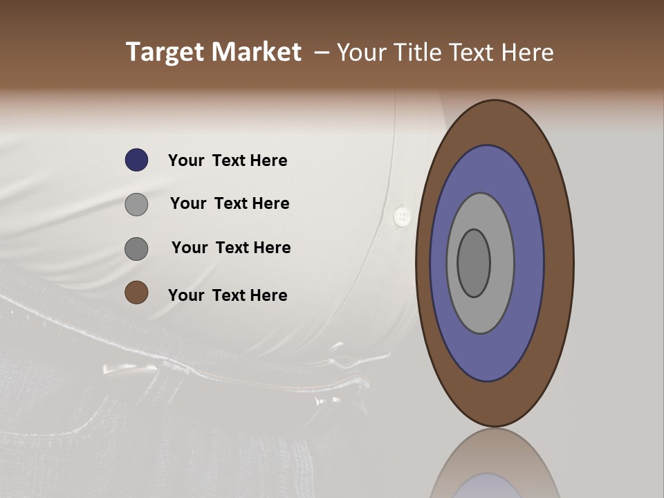 Obesity Abdomen Body PowerPoint Template