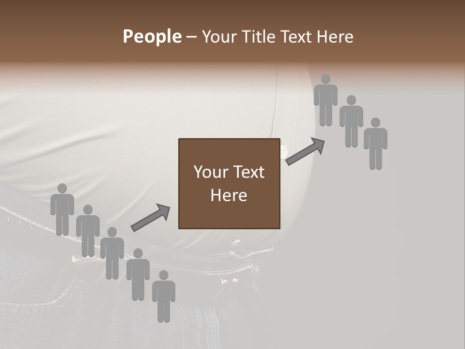 Obesity Abdomen Body PowerPoint Template