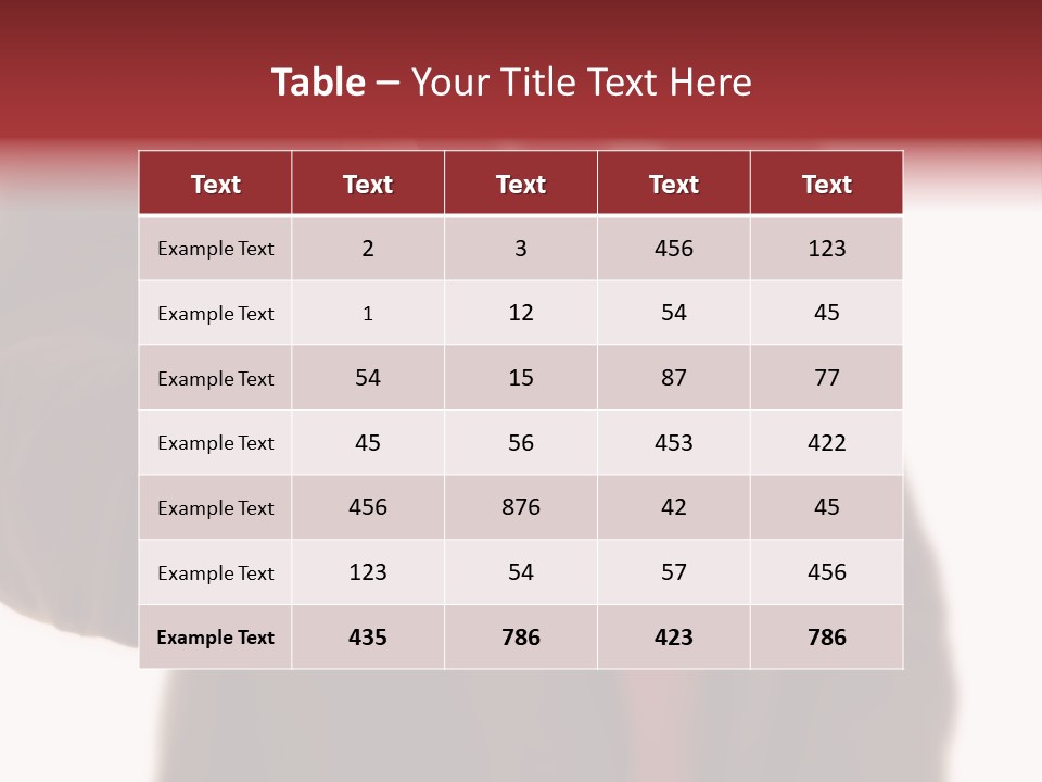 Business Person Isolated On White Positive PowerPoint Template