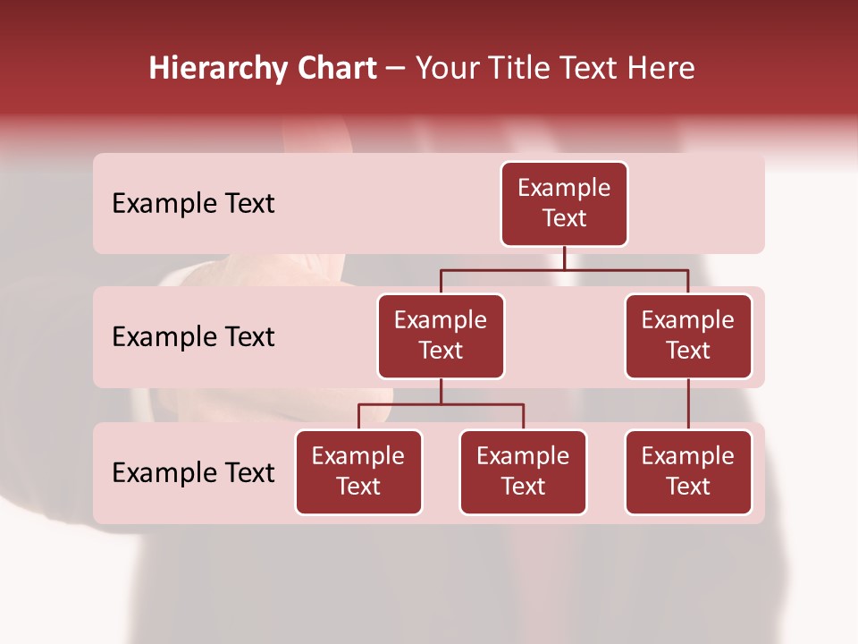 Business Person Isolated On White Positive PowerPoint Template