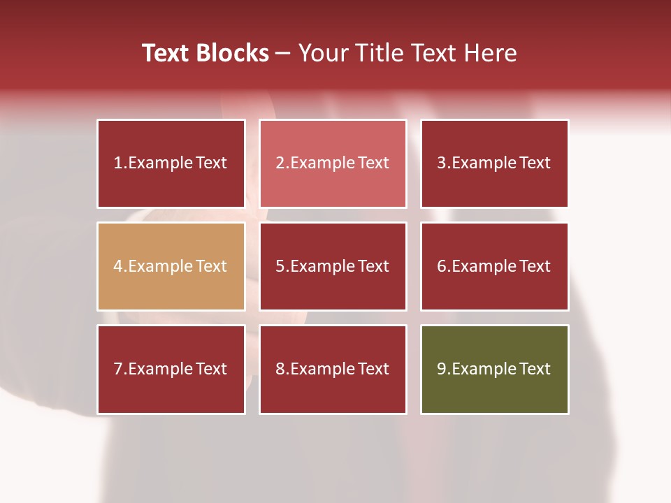 Business Person Isolated On White Positive PowerPoint Template