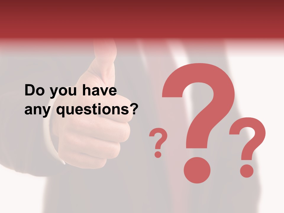 Business Person Isolated On White Positive PowerPoint Template