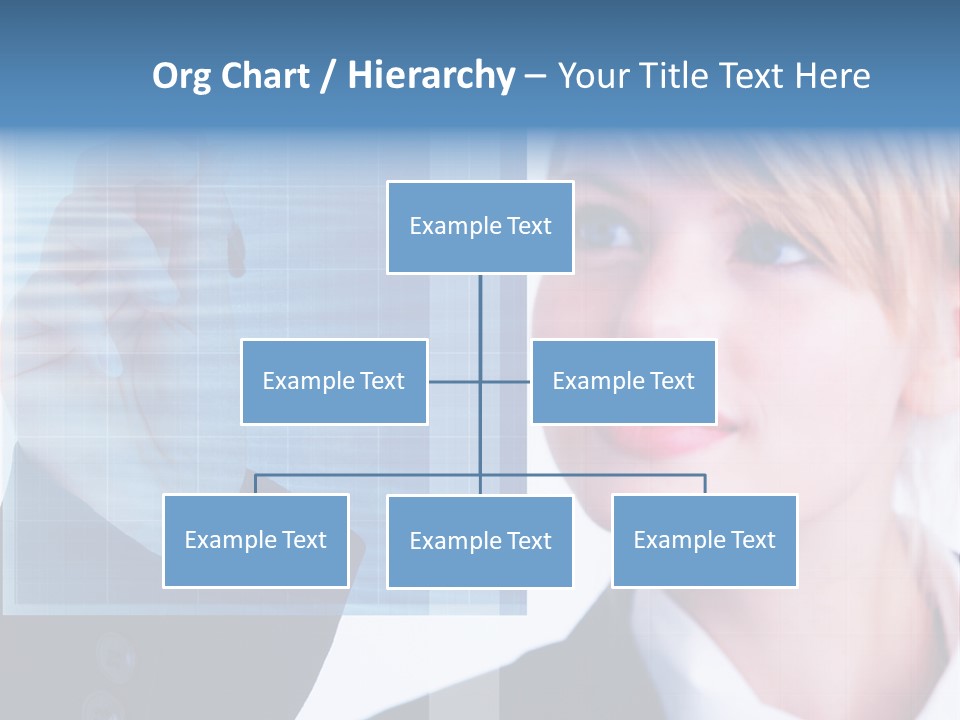 A Business Woman Powerpoint Presentation Template PowerPoint Template