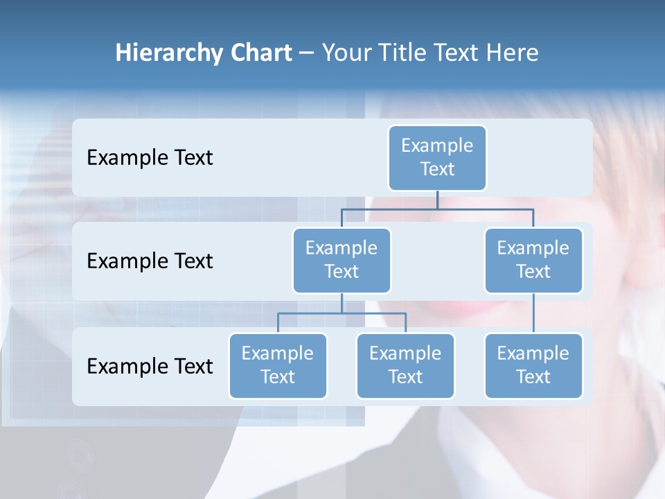 A Business Woman Powerpoint Presentation Template PowerPoint Template