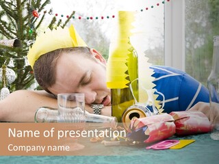 Celebration Snore Nibbles PowerPoint Template