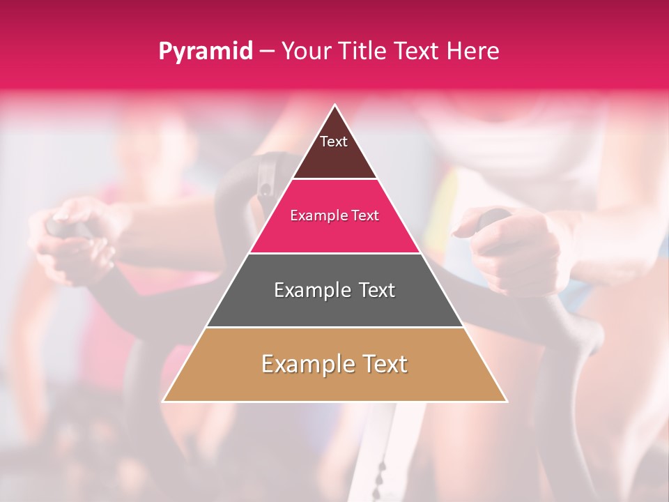 Men Bike Machine PowerPoint Template