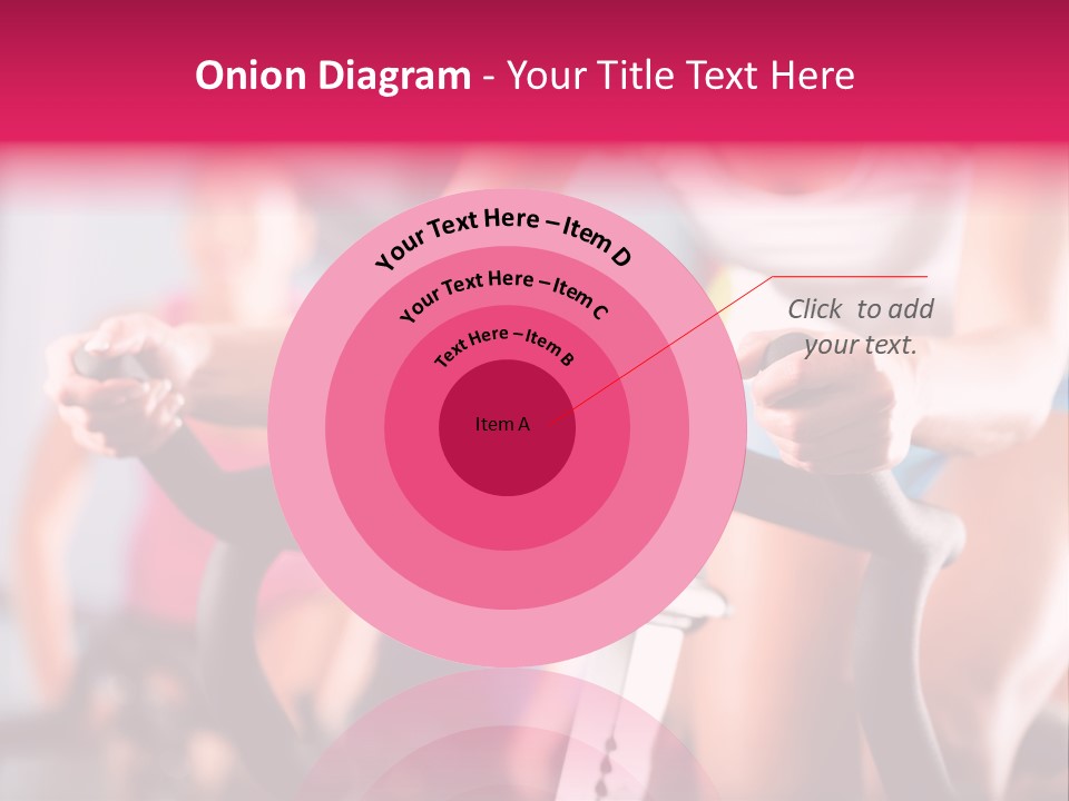 Men Bike Machine PowerPoint Template