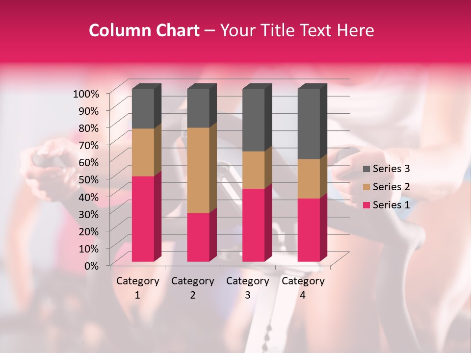 Men Bike Machine PowerPoint Template
