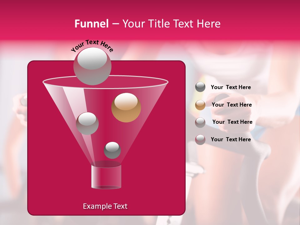 Men Bike Machine PowerPoint Template