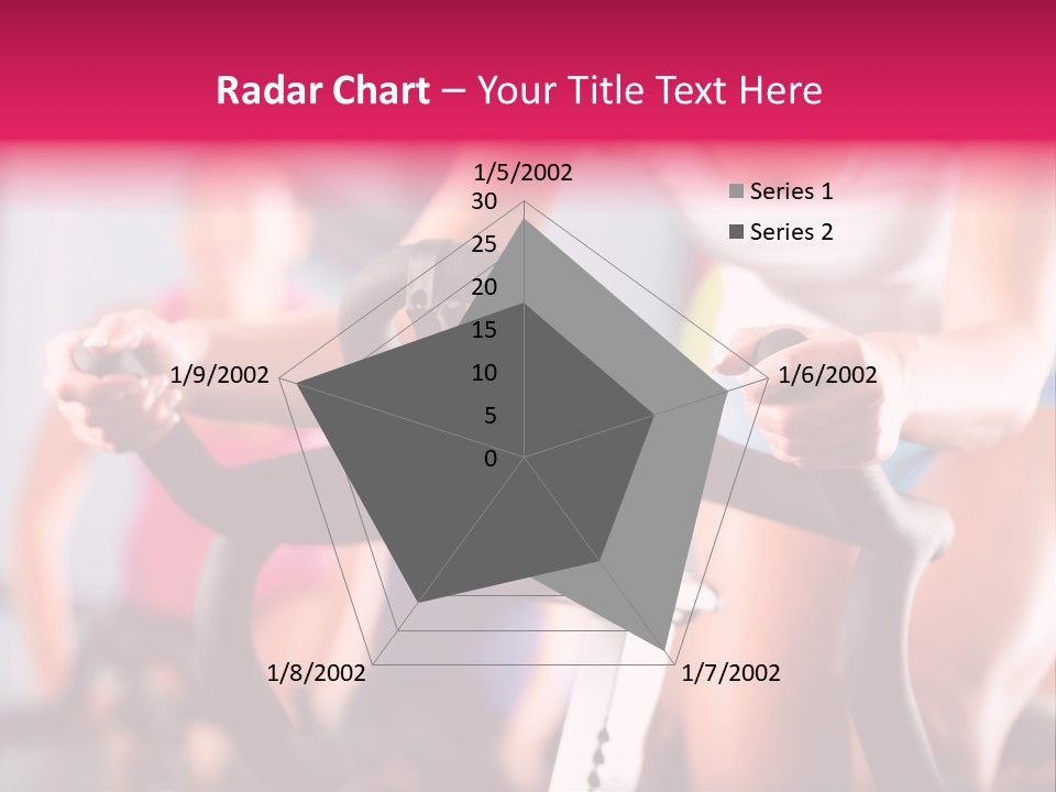 Men Bike Machine PowerPoint Template