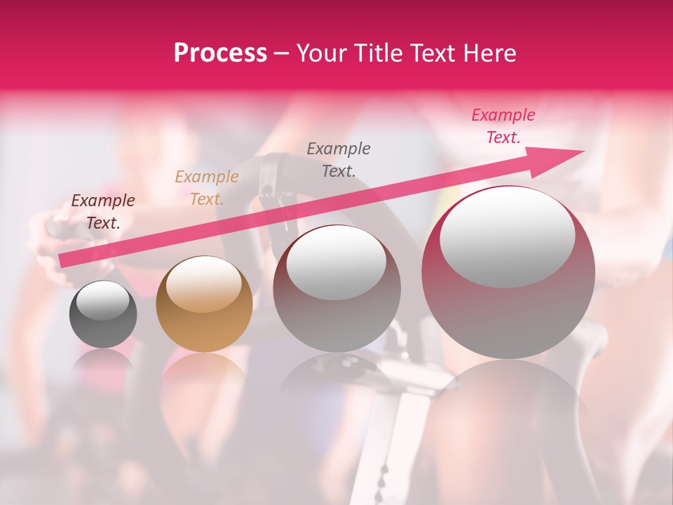 Men Bike Machine PowerPoint Template