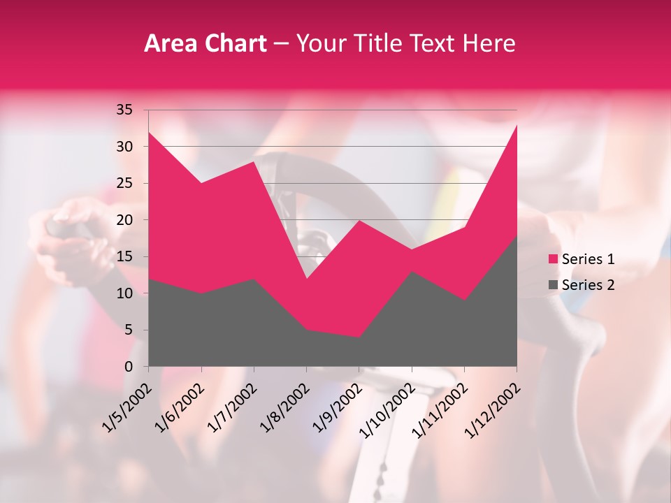 Men Bike Machine PowerPoint Template