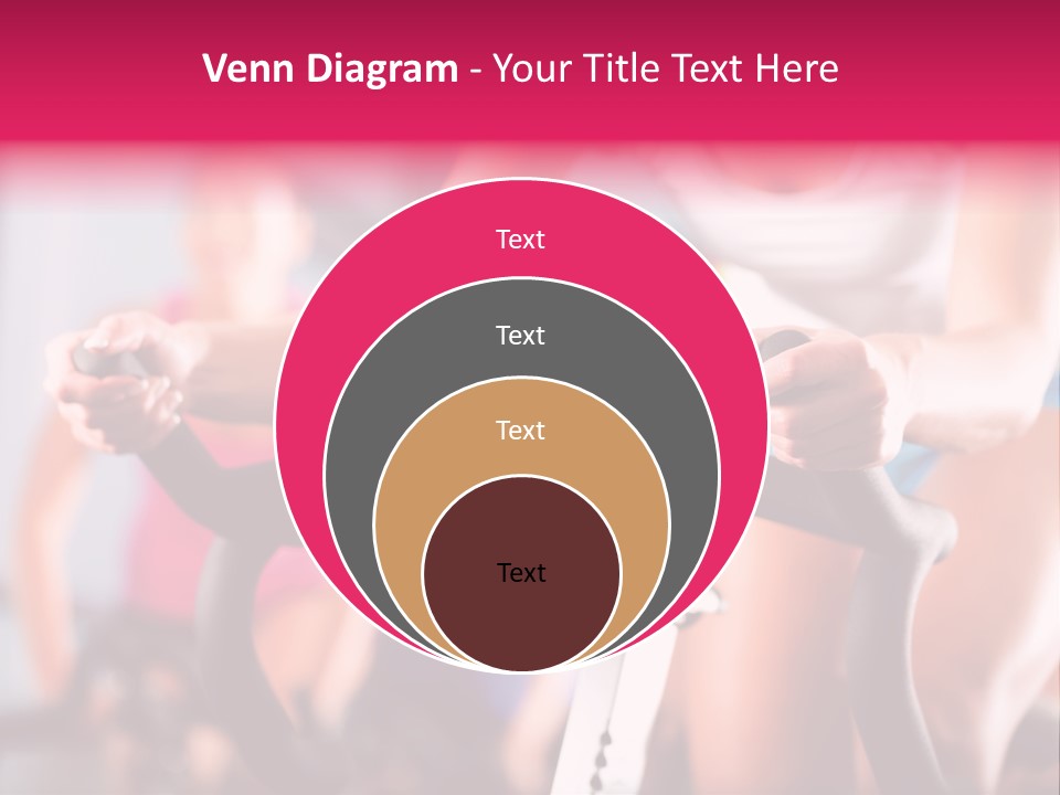 Men Bike Machine PowerPoint Template