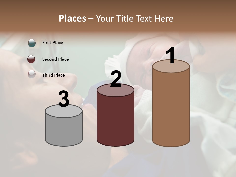 Babe Delicacy Maternity PowerPoint Template