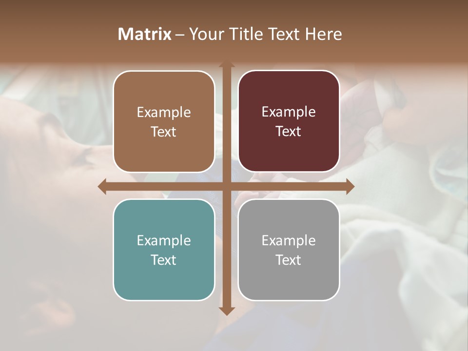 Babe Delicacy Maternity PowerPoint Template