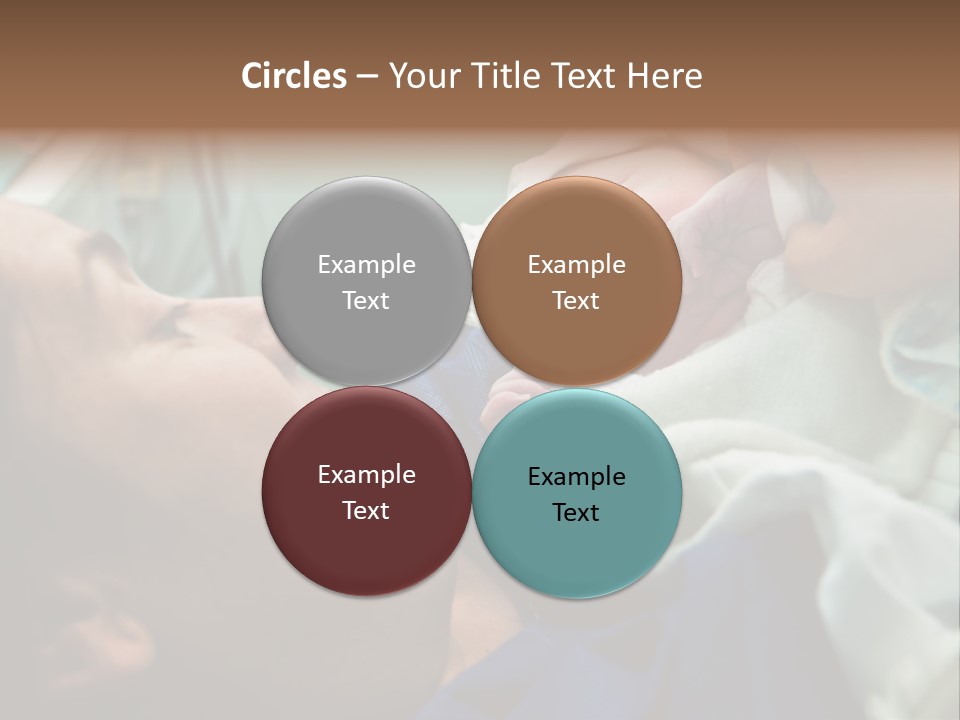 Babe Delicacy Maternity PowerPoint Template