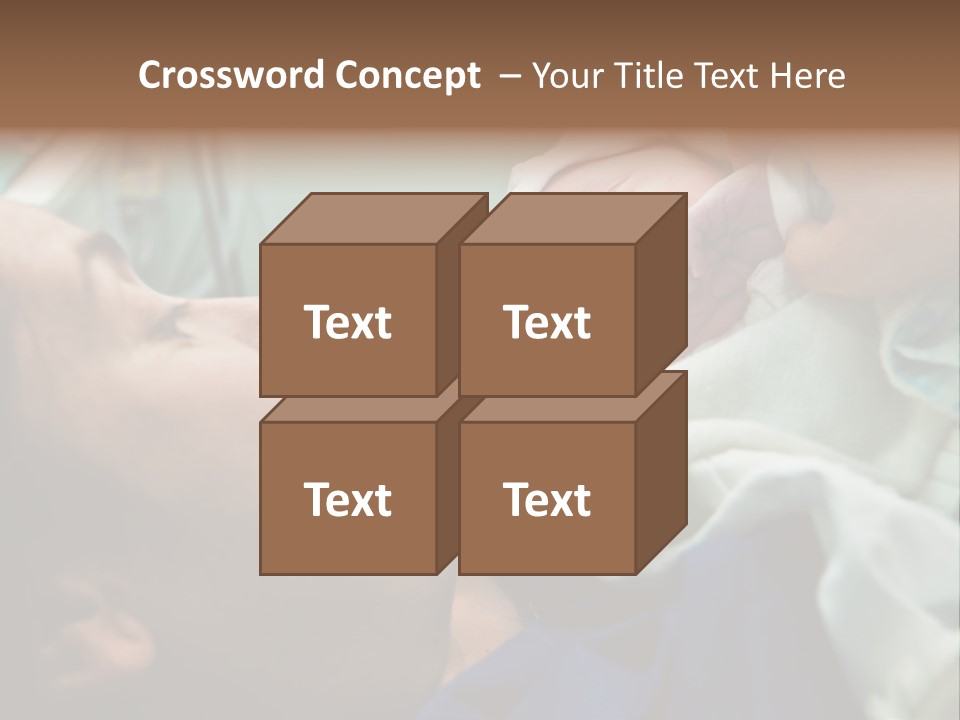 Babe Delicacy Maternity PowerPoint Template