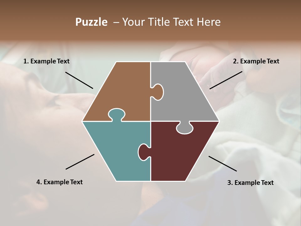 Babe Delicacy Maternity PowerPoint Template