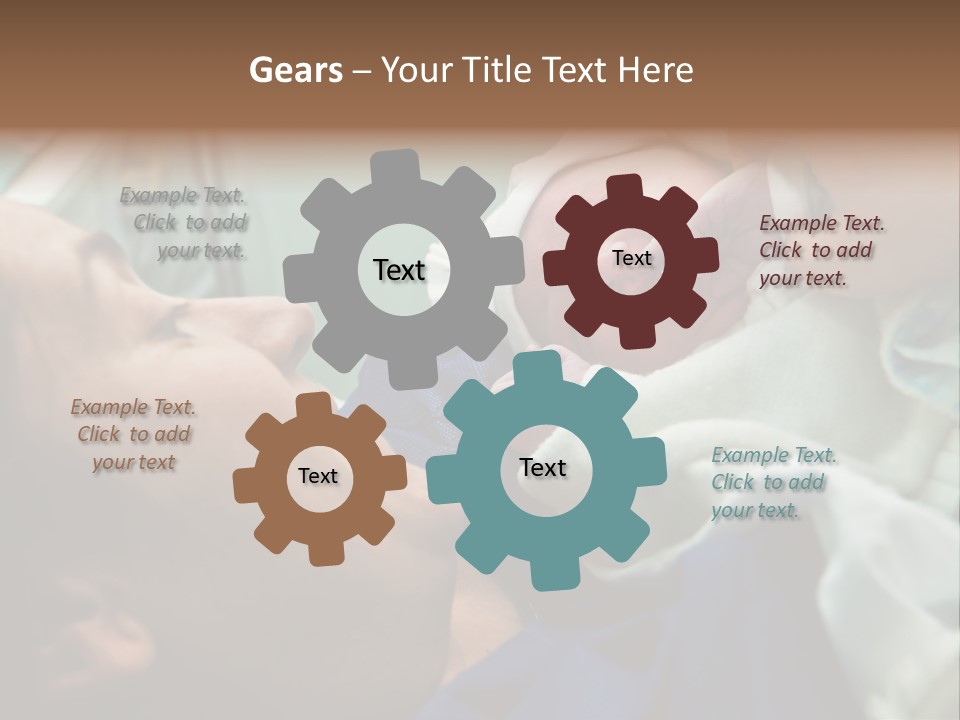 Babe Delicacy Maternity PowerPoint Template