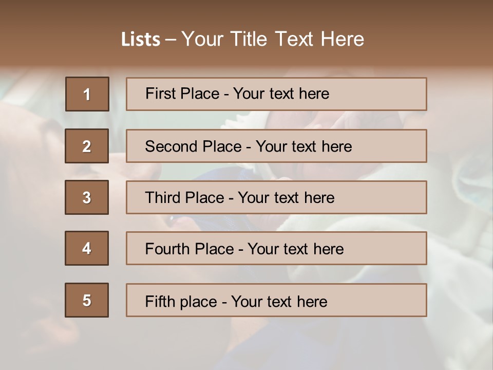 Babe Delicacy Maternity PowerPoint Template