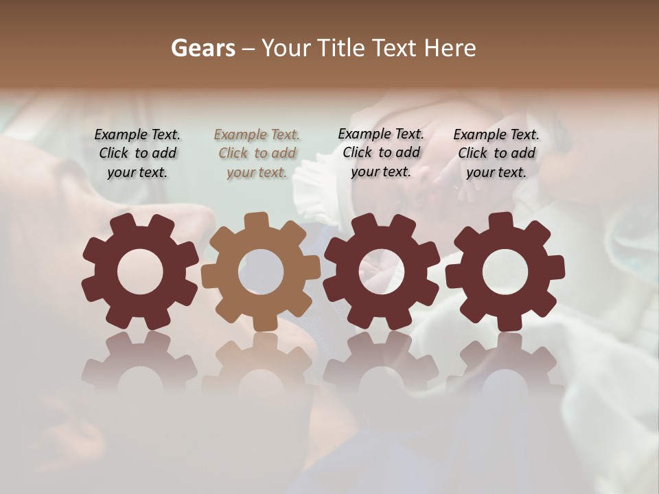 Babe Delicacy Maternity PowerPoint Template