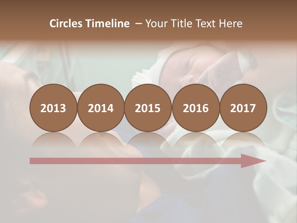 Babe Delicacy Maternity PowerPoint Template