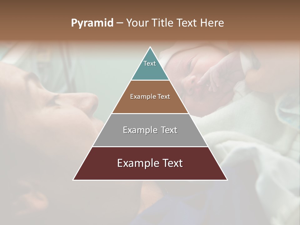 Babe Delicacy Maternity PowerPoint Template