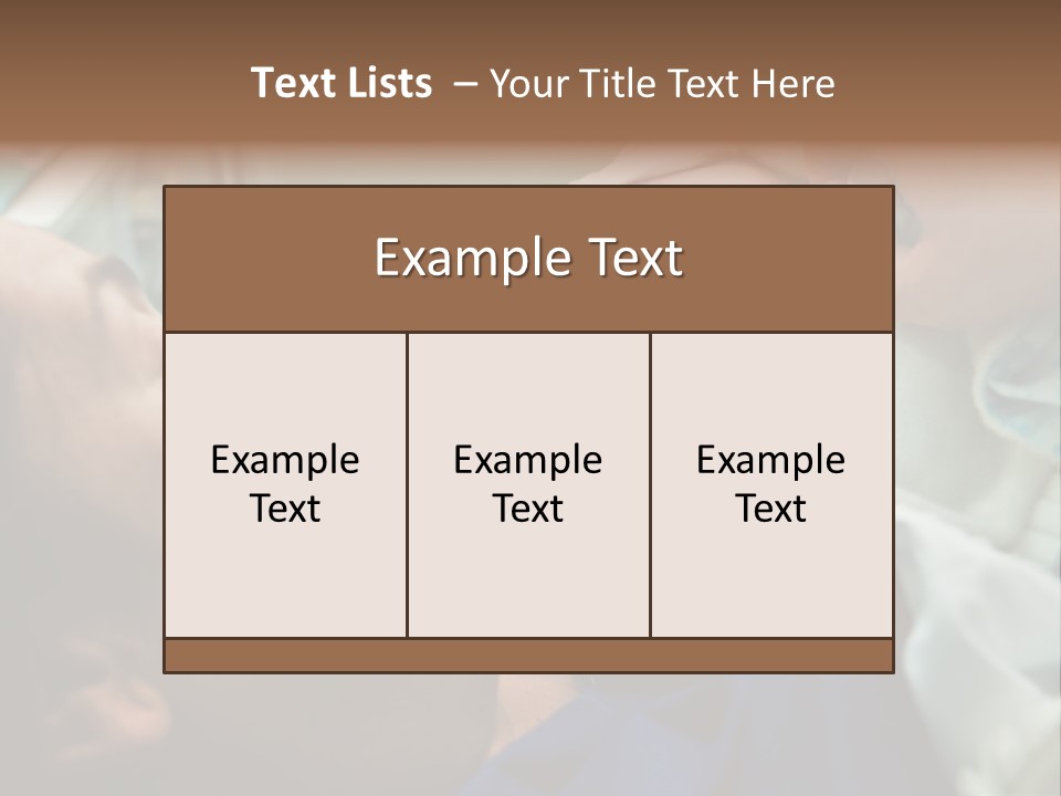 Babe Delicacy Maternity PowerPoint Template