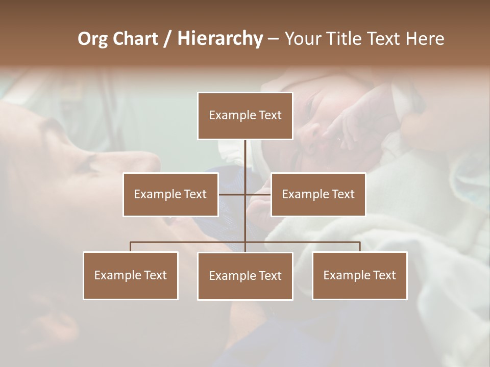 Babe Delicacy Maternity PowerPoint Template