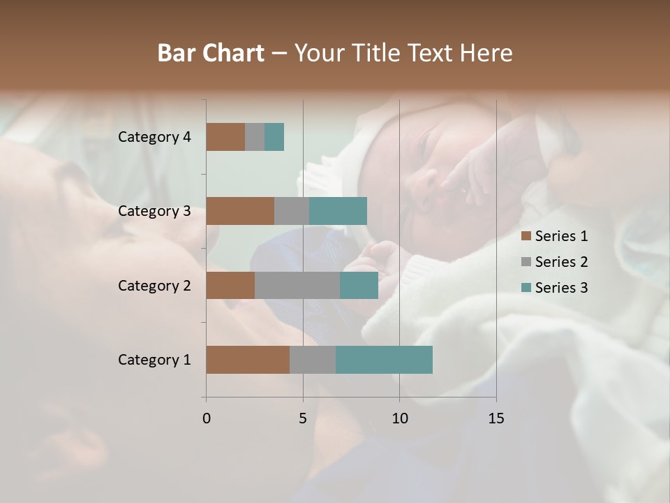 Babe Delicacy Maternity PowerPoint Template