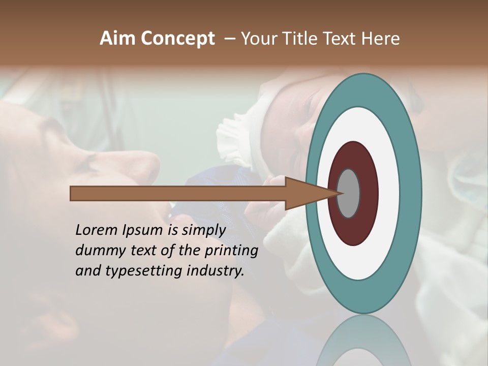 Babe Delicacy Maternity PowerPoint Template