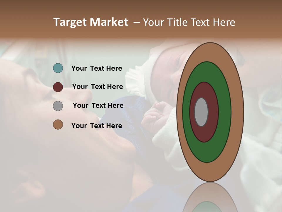 Babe Delicacy Maternity PowerPoint Template