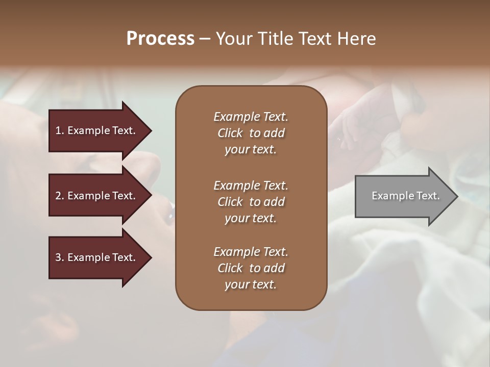 Babe Delicacy Maternity PowerPoint Template